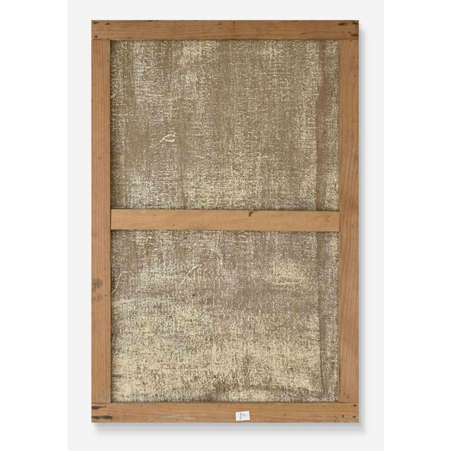 Modern After Edgar Stoebel, The Couple, Oil Painting, Mid-20th Century For Sale - Image 3 of 4