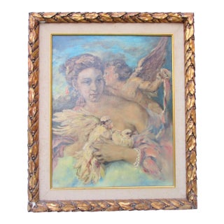 Venus and Cupid Painting For Sale