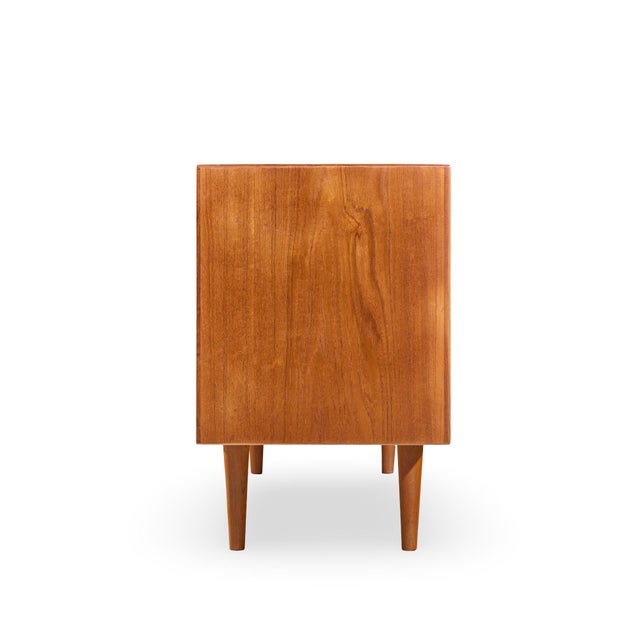 Mid 20th Century Arne Vodder for Sibast Model 37 Mid Century Danish Teak Tambour Door Sideboard Credenza For Sale - Image 5 of 11