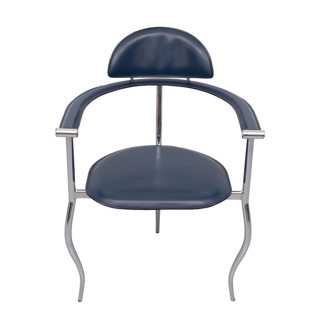 Italian Marilyn Stiletto Dining Chairs from Arrben, 1970s, Set of 4 For Sale - Image 9 of 13