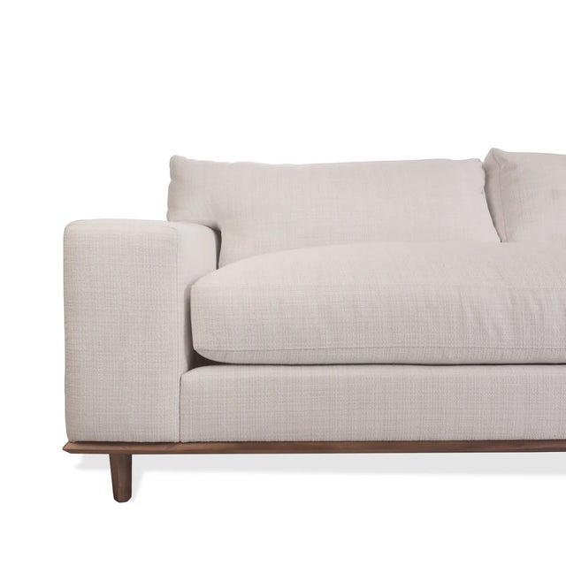 Mid-Century Modern Bright Chair Sectional Sofa - Mint Condition For Sale - Image 3 of 11