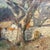 Oil on Canvas American School Impasto by Irish Artist Ralph Cone Framed Signed Made in 1940 For Sale - Image 9 of 12