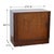 Brown Vintage Danish Rosewood Sliding Door Cabinet by Hundevad & Co. | Made in Denmark For Sale - Image 8 of 8