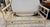 Early 20th Century Antique French Painted Twin Bed With Carved Swan Heads & Lyre Motifs For Sale - Image 5 of 11