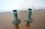 Art Deco 1980’s Post-Modern Memphis Style Marble & Lucite Candleholders - a Pair For Sale - Image 3 of 12