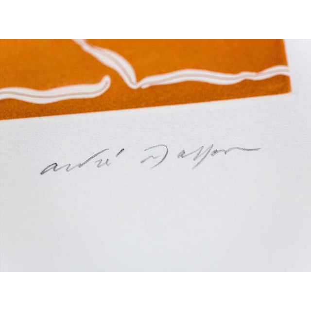 Modern Modern Andre Masson 25x19in Etching Hand Signed & Numbered "Arc" For Sale - Image 3 of 9