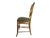 Brown 19th Century Sculptural Backrest Walnut and Velvet Sec Dining Chairs, Set of 4 For Sale - Image 8 of 13