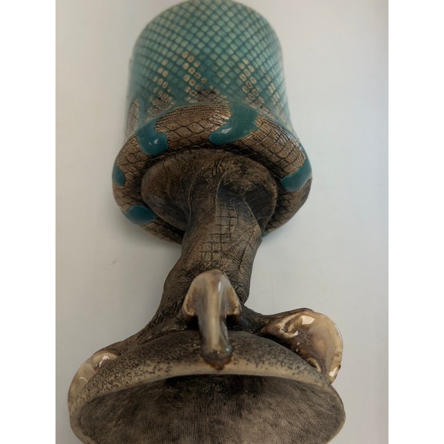 Ceramic Vintage Richard Marshall Talon Pottery Goblet For Sale - Image 7 of 8