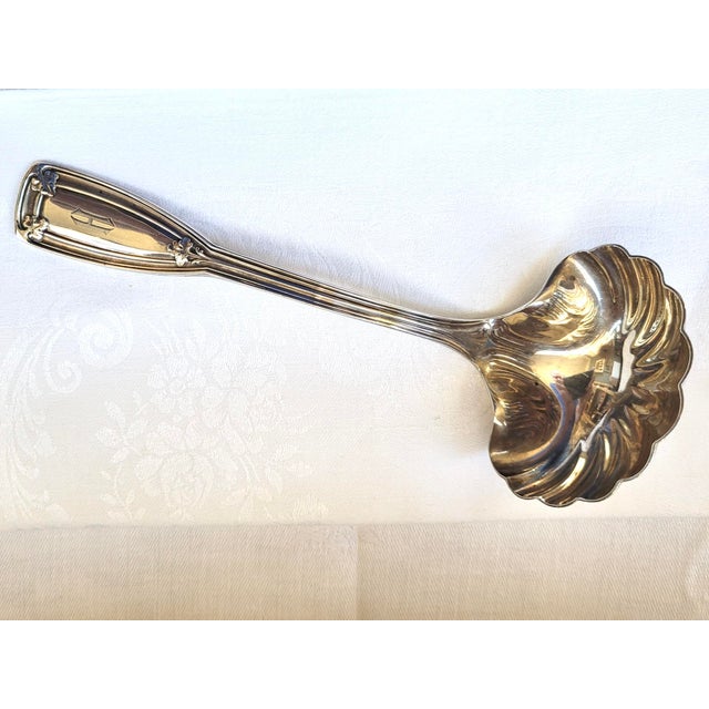 Tiffany and Co. 1920s Tiffany & Co. Saint Dunstan Sterling Server Set- 3 Pieces For Sale - Image 4 of 12