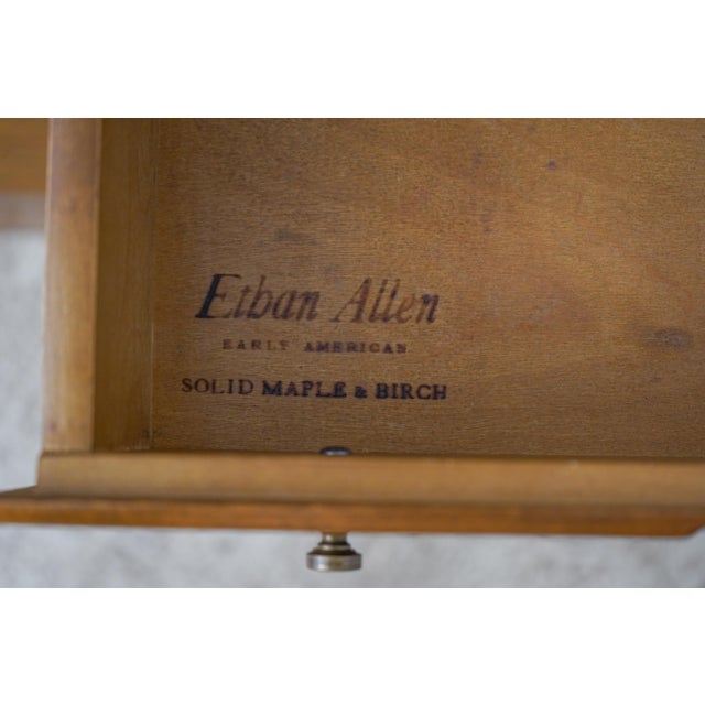 Ethan Allen Custom Room Plan Maple Bookcase Chairish