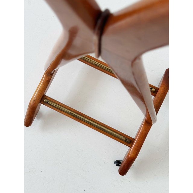 Wooden Servomute by Ico Parisi for Reguitti, 1950s, in Flawless conditions. Designed 1950 to 1959 This piece has an...