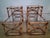 Brown Vintage Pair of Bamboo & Rattan 2 Tiered Glass Top End Tables For Sale - Image 8 of 8