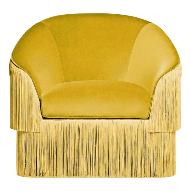 Fringes Chair by Munna For Sale