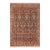Art Nouveau Imran Pak-Persian Brown/Gold Wool Rug - 8'2'' X 10'2'' For Sale