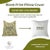 Not Yet Made - Made To Order Fabdivine Indian Block Print Cushion Cover 14x20 Inch Cotton Satin-Kiara For Sale - Image 5 of 5