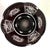 Bohemian-Cased , Ruby Cut to Clear- Crystal Vase With Starbursts and Geometric Cut Patterns Along the Flared Rim For Sale - Image 6 of 8