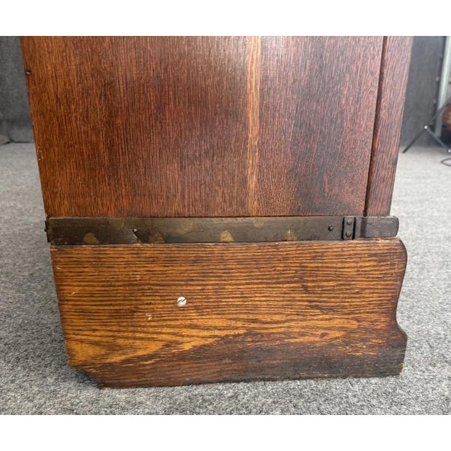Early 1900’s Globe-Wernicke Oak Four Stack Barrister Bookcase For Sale - Image 12 of 17