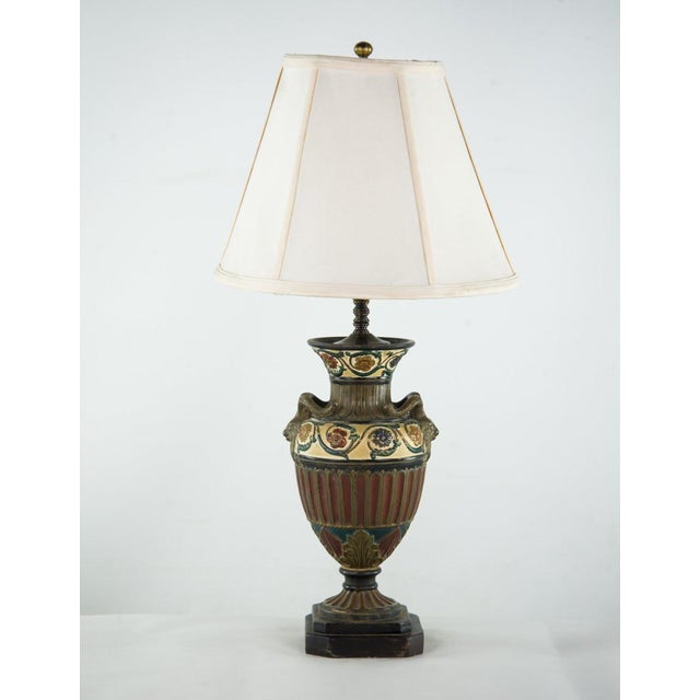 French Ceramic Urn Form Table Lamp Chairish