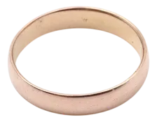 Edwardian Wedding Band Ring