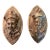 Vintage H. Vankruck Dutch Cast Brass Pierrot Jester Wall Pockets — Pair For Sale