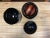 1980's Japanese Ball Shaped Plastic Tea Caddy Storage Containers, Set of 3 For Sale - Image 4 of 10