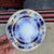 A Very Nice Antique Staffordshire Gaudy Ironstone Flow Blue Plate, Circa 1850's For Sale - Image 11 of 12