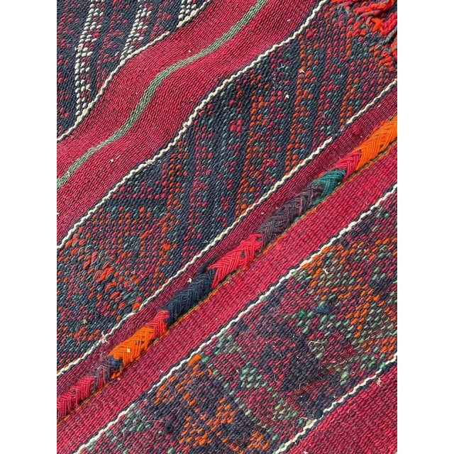 Antique Turkmen Kilim Rug For Sale - Image 9 of 18