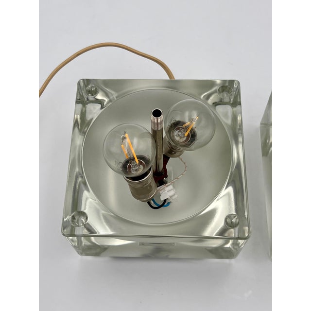 Cubosfera Table Lamp by Alessandro Mendini for Fidenza Vetraria, 1968, 1960s For Sale - Image 6 of 11