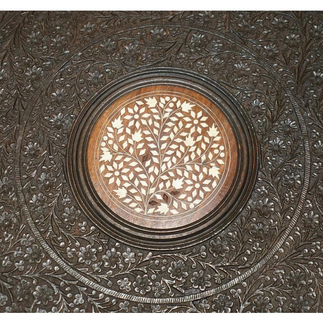 Antique Octagonal Side Table, 1880 For Sale - Image 15 of 18