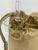 Vintage Salvatore Ferragamo Ganchini Clear Acrylic Bucket Bag with Gold Pouch For Sale In Philadelphia - Image 6 of 9