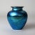 Antique Steuben Blue Aurene Art Glass Vase Signed C1920 For Sale - Image 9 of 10