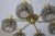 Large Brass and Glass Chandelier by Hans-Agne Jakobsson, 1960s For Sale - Image 6 of 11