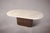 Modern Artisan Marble Dining Table 72" For Sale - Image 3 of 6