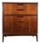 Elegant Restored Original Mid Century Modern Tall Dresser Highboy United Furnituire For Sale