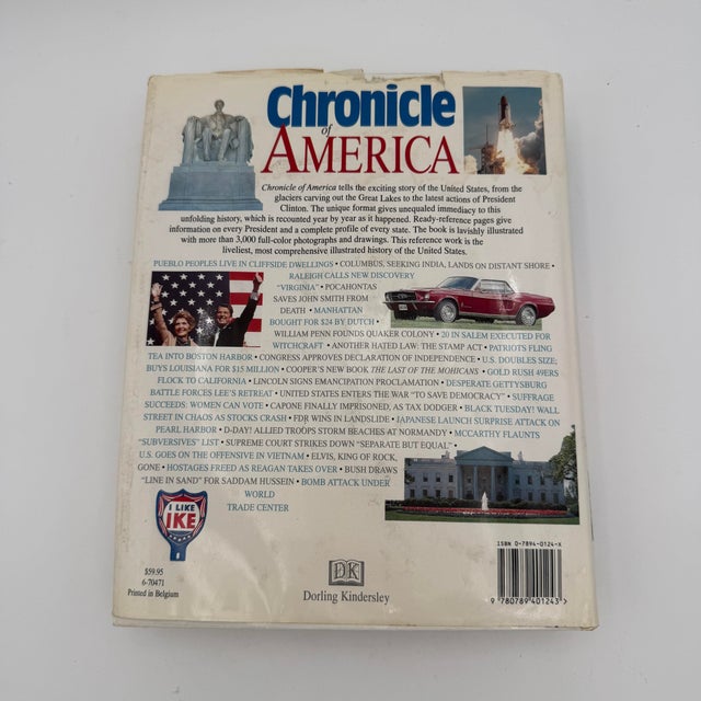 Photography Chronicle of America From Prehistory to Today 1995 Coffee Table Book For Sale - Image 7 of 9