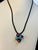 2010s Cartier Delices De Goa Turquoise Amethyst Diamond Pendant Necklace 18k Y Gold For Sale - Image 5 of 18