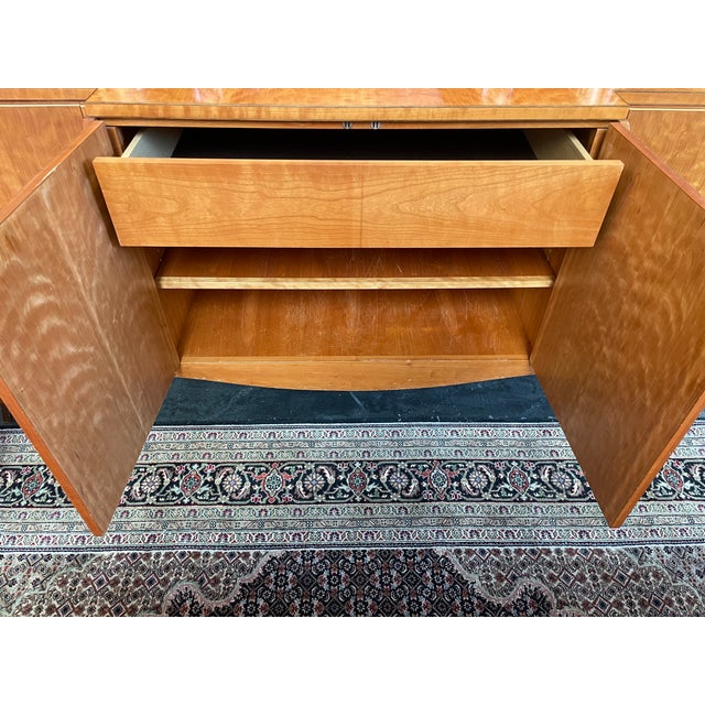 Wood Contemporary Credenza Custom Made by Margaret Rodgers For Sale - Image 7 of 8