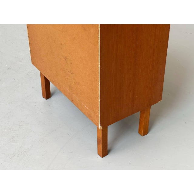 Mid-Century Chest of Drawers on Legs with Teak Veneer, 1960s For Sale - Image 13 of 16