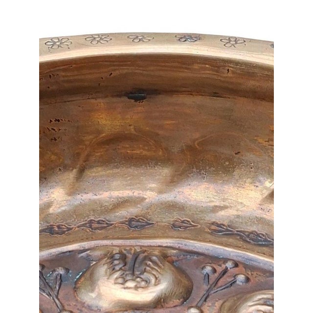 Gold Brass Baptismal Font, 1500s For Sale - Image 8 of 10