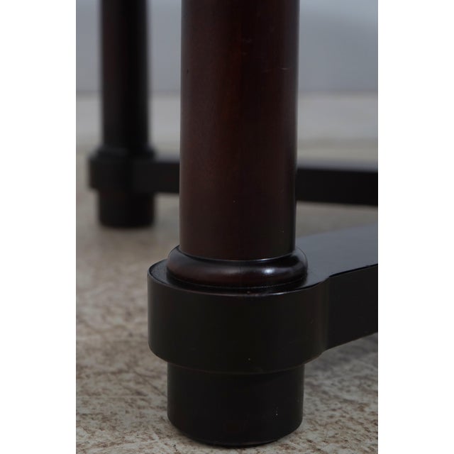 Brown Baker Mahogany Barbara Barry Oval Dining Table For Sale - Image 8 of 18