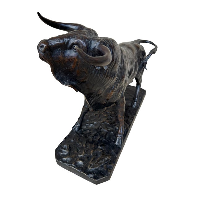 Juan Cuavas, Bull, 1920, Bronze For Sale - Image 11 of 17