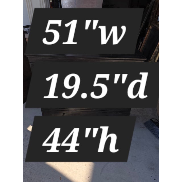 Industrial Zinc Clad Dresser From Restoration Hardware For Sale - Image 3 of 14
