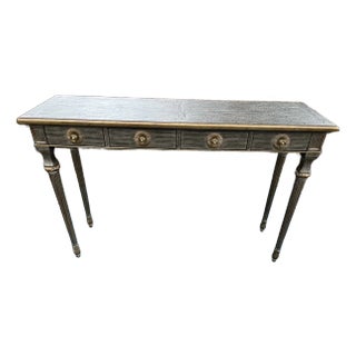 Theodore Alexander English Epitome Console Table Vanucci Collection For Sale