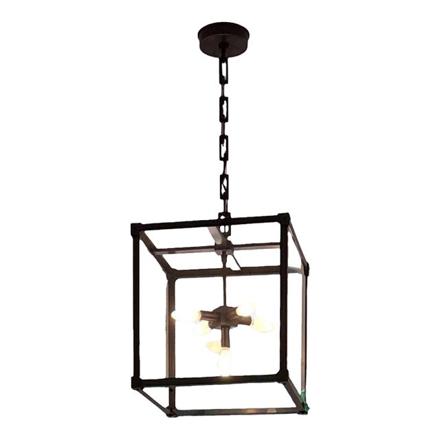 Remains Lighting Marlowe 16 Hanging Lantern For Sale