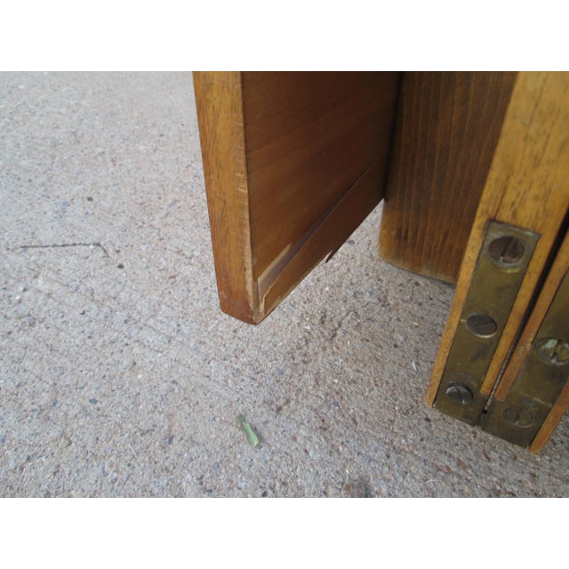 Mid 20th Century Folding Bruno Mathsson Style Maria Drop Leaf Dining Table For Sale - Image 10 of 12