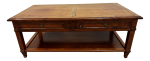 Directoire Style Coffee Table in Wood, 1960s