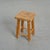 Charlotte Perriand Stool by Charlotte Perriand for La Pierra Menta Residence, 1979 For Sale - Image 4 of 6