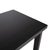 Extendable Dining Table in Black Oak from Contours For Sale - Image 6 of 12