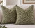 A beautiful pair of custom 22" pillows featuring Kravet Design’s Flurries in Forest by Thom Filicia. This luxurious...
