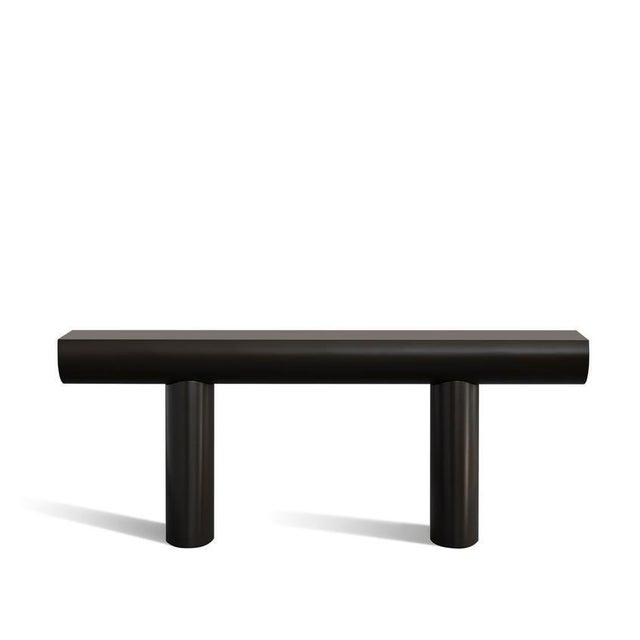 Console Table in Dark Sepia by Aldo Bakker for Karakter, 2017 For Sale - Image 4 of 17